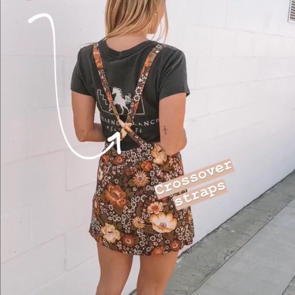 desert daisy pinafore